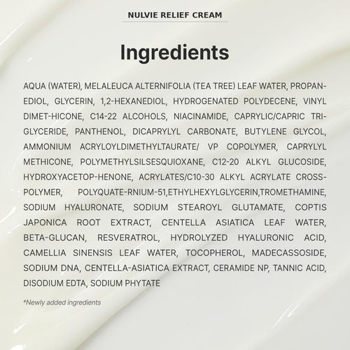 Nulvie Relief Cream I Daily Face Moisturizer (#1 Best Seller)