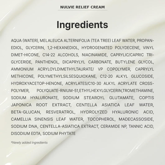 Nulvie Relief Cream I Daily Face Moisturizer (#1 Best Seller)